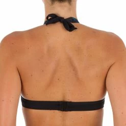 Olaian Bikinis, Boardshorts Bahia Halterneck Swimsuit Top With Back Clasp