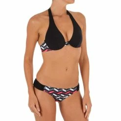 Olaian Bikinis, Boardshorts Ella Underwired Halterneck Swimsuit Top