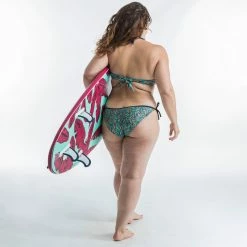 Olaian Bikinis, Boardshorts Elena Push-Up Swimsuit Top With Fixed Padded Cups