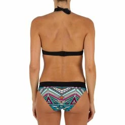 Olaian Bikinis, Boardshorts Bahia Halterneck Swimsuit Top With Back Clasp
