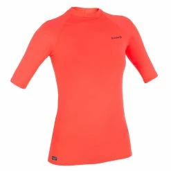 Olaian 100 Short-Sleeved UV Protection Surfing T-Shirt Rashguards