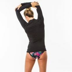 Olaian Long Sleeved UV Rash Guard Surfing T-Shirt Rashguards