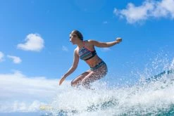 Olaian Baha, Surfing Swimsuit Crop Top, Women's Bikinis, Boardshorts