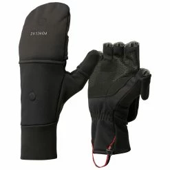 Forclaz Trek 500, Warm Windproof Backpacking Glove-Mittens