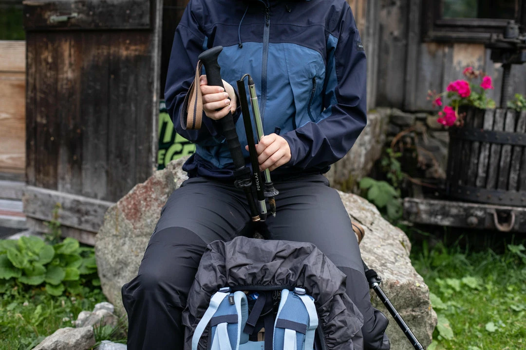 Best Sale 😀 Jackets Forclaz Trek 500, Waterproof Hiking Jacket, 👩 Women's ⭐ 46 Jackets Forclaz Trek 500, Waterproof Hiking Jacket, Women's