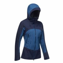 Best Sale 😀 Jackets Forclaz Trek 500, Waterproof Hiking Jacket, 👩 Women's ⭐ 76 Jackets Forclaz Trek 500, Waterproof Hiking Jacket, Women's