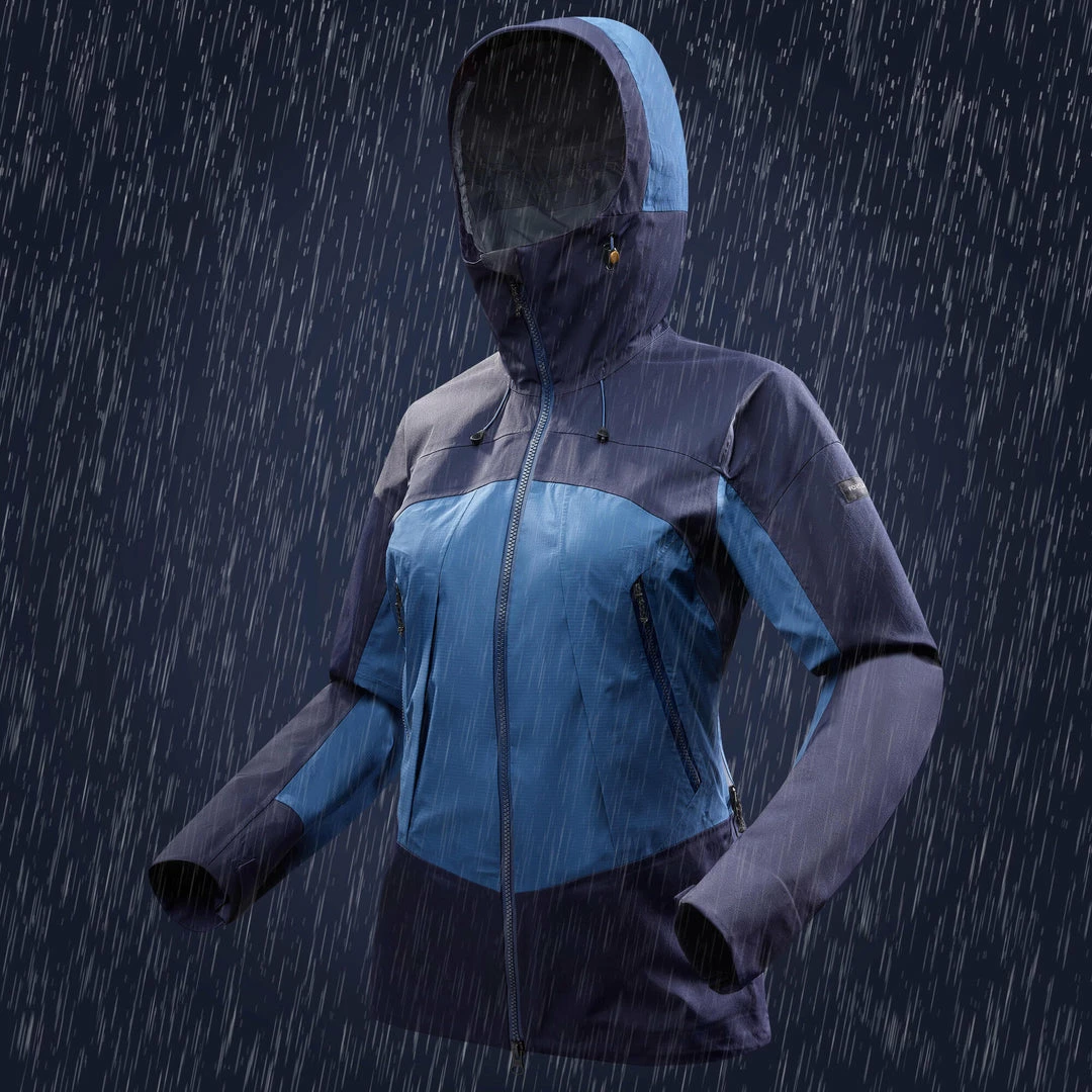 Best Sale 😀 Jackets Forclaz Trek 500, Waterproof Hiking Jacket, 👩 Women's ⭐ 21 Jackets Forclaz Trek 500, Waterproof Hiking Jacket, Women's