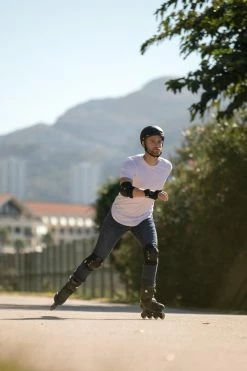 Decathlon Oxelo FIT100 Inline Fitness Roller Skate 76mm 80A Men