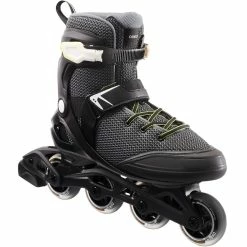 Decathlon Oxelo FIT100 Inline Fitness Roller Skate 76mm 80A Men