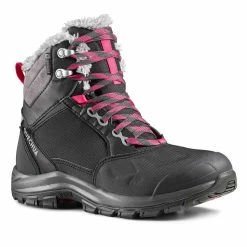 Quechua SH520 X-Warm, Mid Waterproof Hiking Boots, Women's
