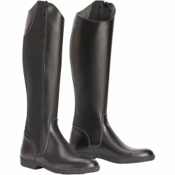 Fouganza 500 Adult Synthetic Horse Riding Jodhpur Boots - Black