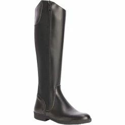Fouganza 500 Adult Synthetic Horse Riding Jodhpur Boots - Black