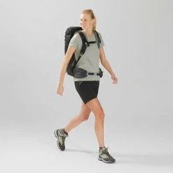 Shirts Quechua MH100, Short-Sleeved Hiking T-Shirt, Women's