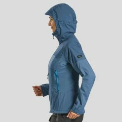 Forclaz Trek 900, Softshell Hiking Windbreaker, Women's Windbreakers