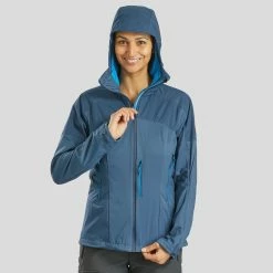 Forclaz Trek 900, Softshell Hiking Windbreaker, Women's Windbreakers