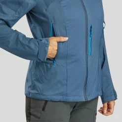 Forclaz Trek 900, Softshell Hiking Windbreaker, Women's Windbreakers