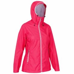 Tribord Waterproof Sailing Jacket - Wet-weather Jacket SAILING 100 White Jackets
