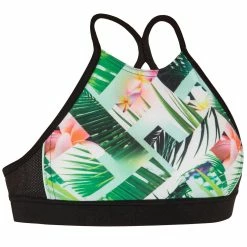 Olaian Baha, Surfing Swimsuit Crop Top, Women's Bikinis, Boardshorts