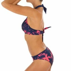 Olaian Bikinis, Boardshorts Elena Push-Up Swimsuit Top With Fixed Padded Cups