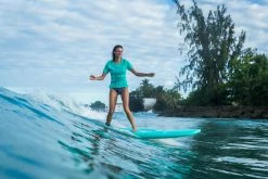 Olaian Deals UV Rash Guard Short-Sleeved Surf T-Shirt