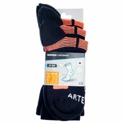 Artengo RS560, High-Rise Sports Socks, 3-Pack