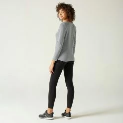 Buy β€οΈ Nyamba 100, Long Sleeve Cotton Fitness T-Shirt, π© Women's π 32 Nyamba 100, Long Sleeve Cotton Fitness T-Shirt, Women's