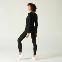 Buy β€οΈ Nyamba 100, Long Sleeve Cotton Fitness T-Shirt, π© Women's π 36 Nyamba 100, Long Sleeve Cotton Fitness T-Shirt, Women's