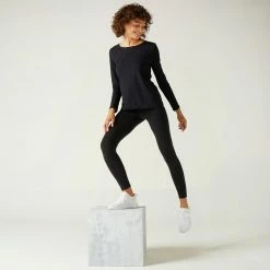 Buy β€οΈ Nyamba 100, Long Sleeve Cotton Fitness T-Shirt, π© Women's π 37 Nyamba 100, Long Sleeve Cotton Fitness T-Shirt, Women's