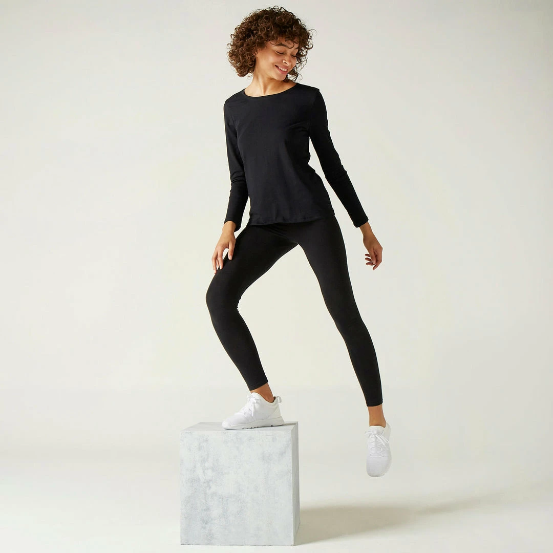 Buy β€οΈ Nyamba 100, Long Sleeve Cotton Fitness T-Shirt, π© Women's π 16 Nyamba 100, Long Sleeve Cotton Fitness T-Shirt, Women's