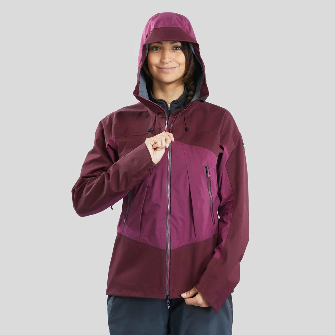 Best Sale 😀 Jackets Forclaz Trek 500, Waterproof Hiking Jacket, 👩 Women's ⭐ 34 Jackets Forclaz Trek 500, Waterproof Hiking Jacket, Women's