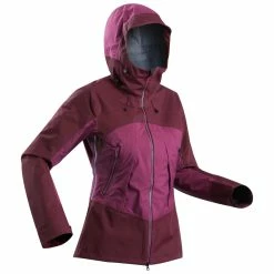 Best Sale 😀 Jackets Forclaz Trek 500, Waterproof Hiking Jacket, 👩 Women's ⭐ 88 Jackets Forclaz Trek 500, Waterproof Hiking Jacket, Women's