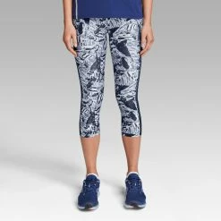 Kalenji Running Cropped Bottoms Run Dry+