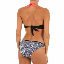 Olaian Bikinis, Boardshorts Elena Push-Up Swimsuit Top With Fixed Padded Cups