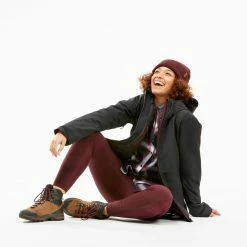 Forclaz Jackets Travel 500, 18°F Waterproof 3-in-1 Comfort Backpacking Jacket, Women's