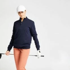 Cheapest ✔️ Tops Inesis Mild Weather Zip Neck Cotton Golf Sweater ⌛ 7 Tops Inesis Mild Weather Zip Neck Cotton Golf Sweater