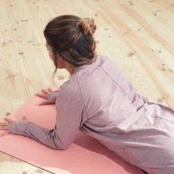 Shirts Kimjaly, Long-Sleeved Organic Cotton Yoga T-Shirt, Women's