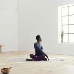 Shirts Kimjaly, Long-Sleeved Organic Cotton Yoga T-Shirt, Women's