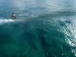 Olaian 1-piece Surf Swimsuit With Adjustable Double Flat ELISE BLACK Swimsuits