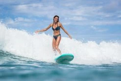 Bikinis, Boardshorts Olaian Elena, Push-Up Swimsuit Top With Fixed Padded Cups, Women's