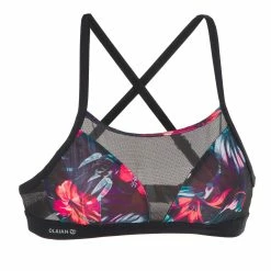 Olaian Elise Double-Adjustable Bikini Swimsuit Top Bikinis, Boardshorts