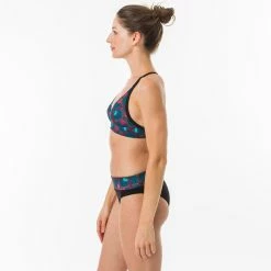 Olaian Deals Nora High-Waisted Shaping Surfing Swimsuit Bottoms
