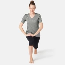 Nyamba 510, Regular-Fit Gentle Gym And Pilates T-Shirt, Women's Shirts