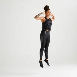 Domyos 920, Cardio Fitness Leggings, Women's Bottoms