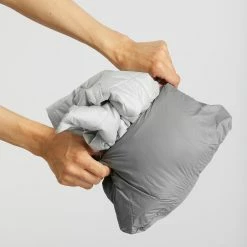 Forclaz Trek 100, Light Synthetic Down Hiking Jacket, Women's Down Jackets