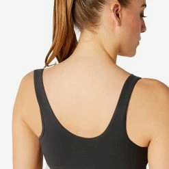 Domyos 100, Cotton Sports Bra, Women's