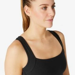 Domyos 100, Cotton Sports Bra, Women's