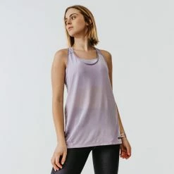 Tanks Kalenji Run Light, Running Tank Top, Women's