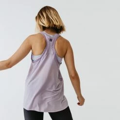 Tanks Kalenji Run Light, Running Tank Top, Women's