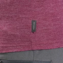 Shirts Forclaz, Merino Wool Short Sleeve Backpacking Travel T-Shirt, Women's