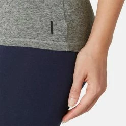 Shirts Nyamba 500, Pilates And Gentle Gym Slim-Fit T-Shirt, Women's